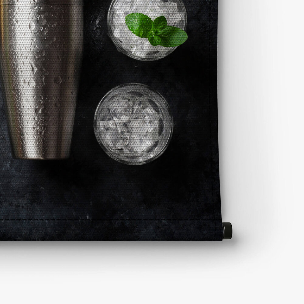 Mojito cocktail in de maak