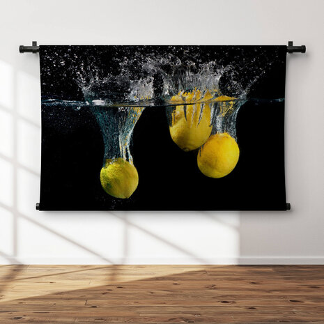 Citroenplons in water