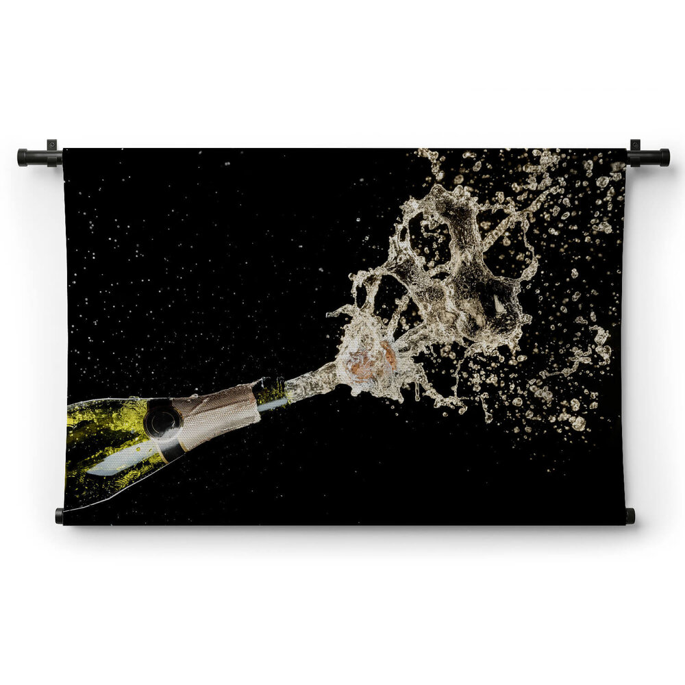 Knallende champagne