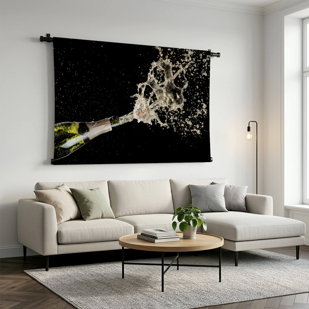 Knallende champagne