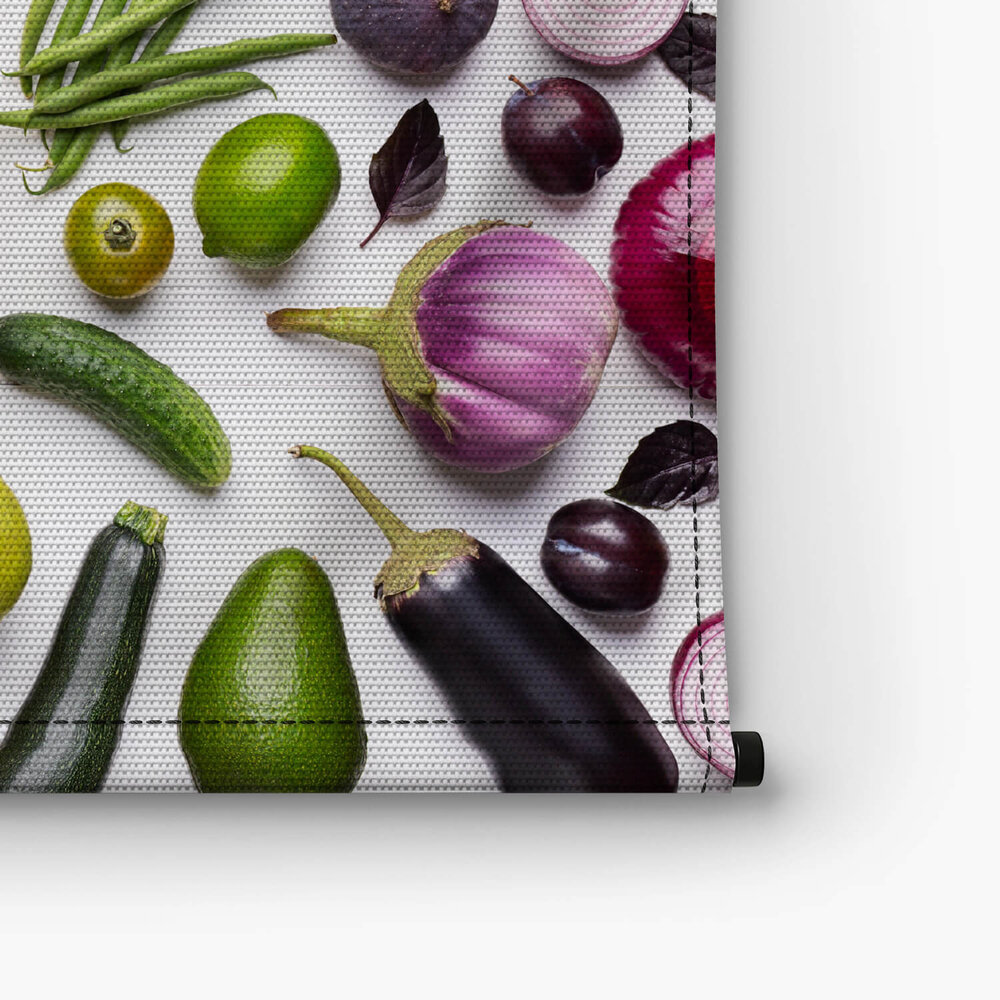 Samenstelling van fruit en groenten in regenboogkleuren