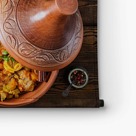 Traditioneel tajine gerecht
