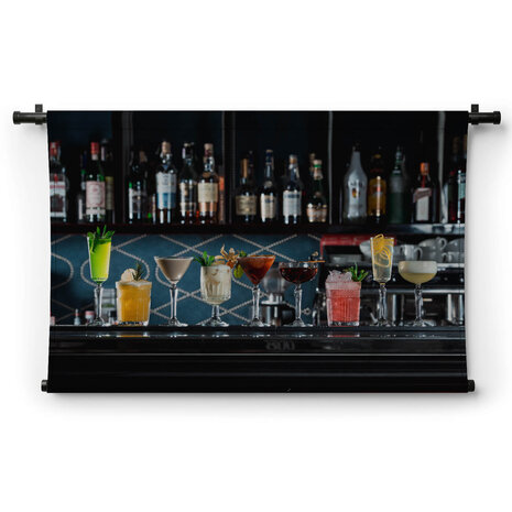 Cocktails op de bar