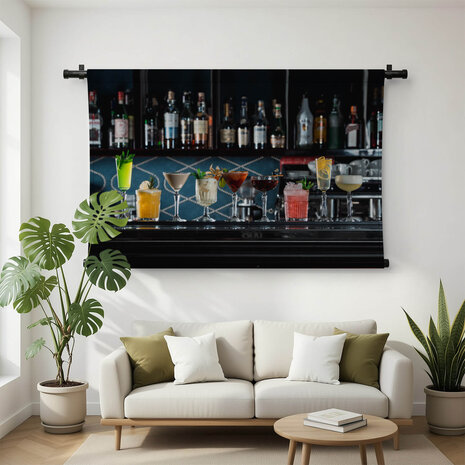 Cocktails op de bar