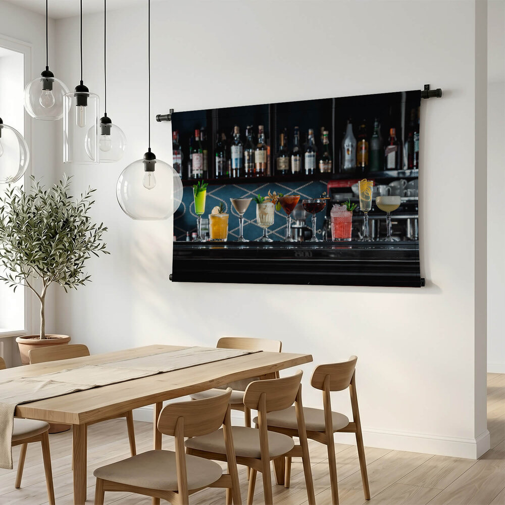 Cocktails op de bar