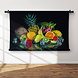 Stilleven van fruit reflecterend in water