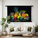 Stilleven van fruit reflecterend in water