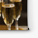 Proosten met champagne