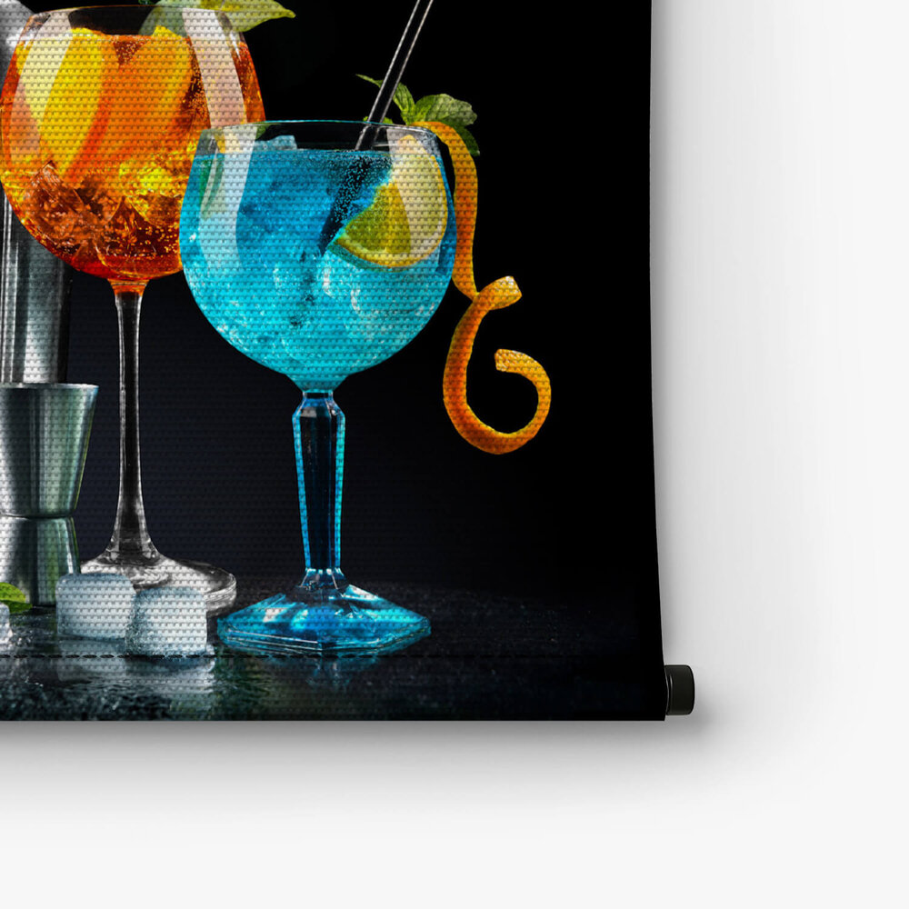 Cocktails op een rij