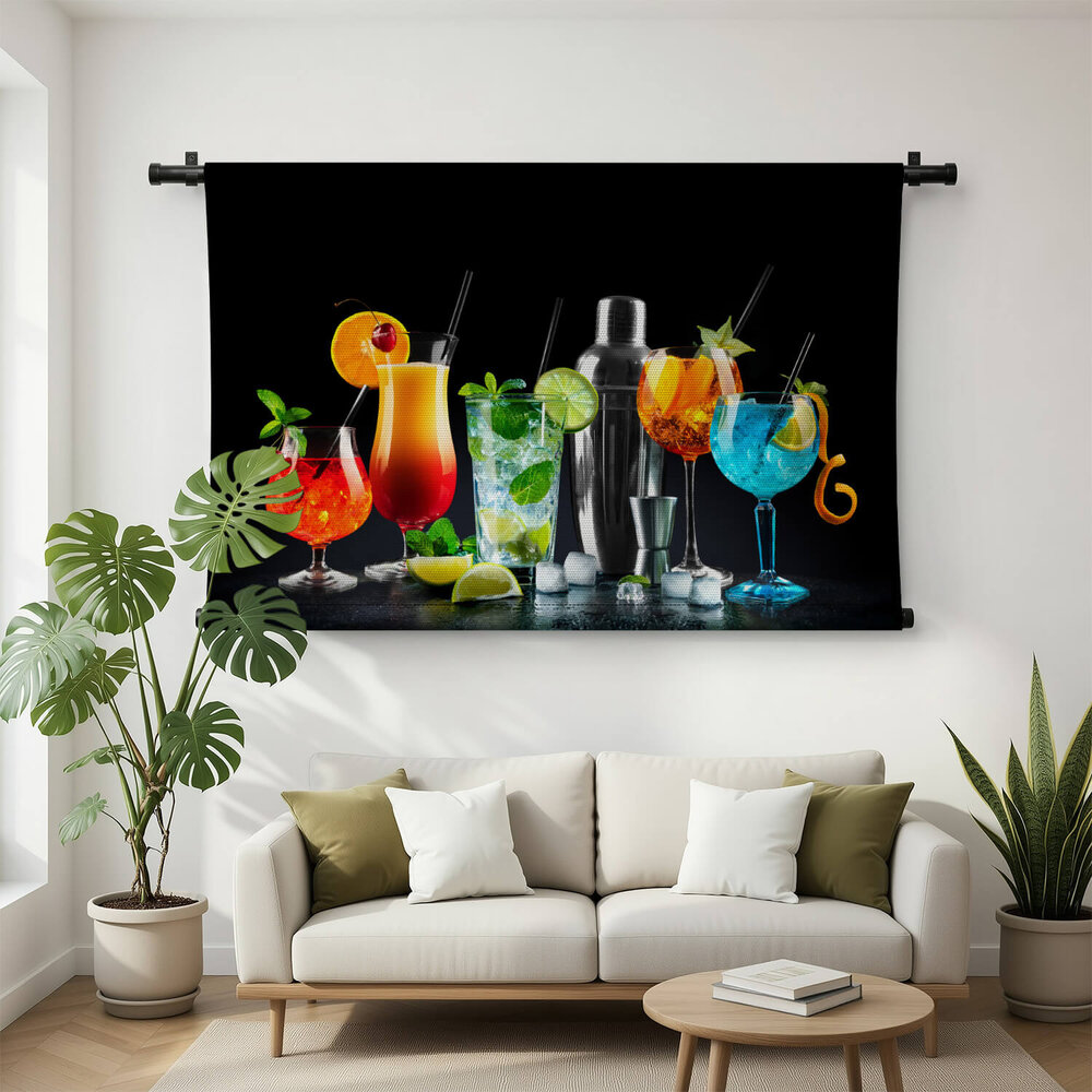 Cocktails op een rij
