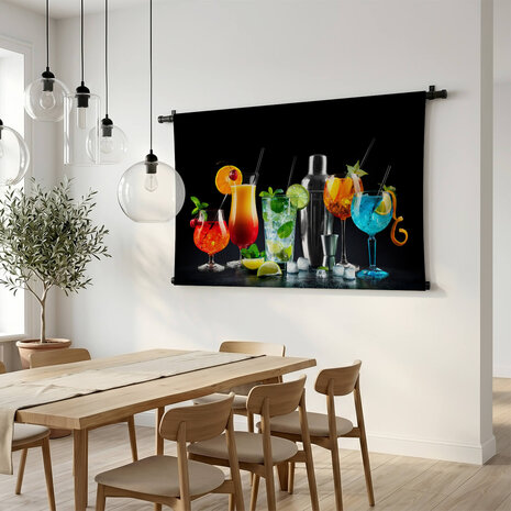 Cocktails op een rij