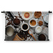 Sfeervolle koffie collage