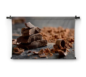 Pure chocolade stapel