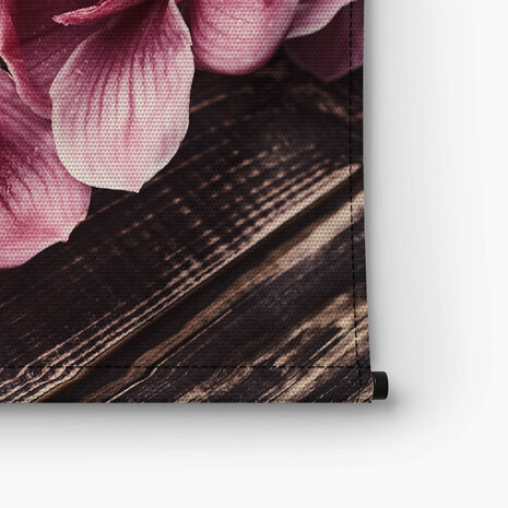 Roze orchideeën in retrostijl