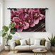 Roze orchideeën in retrostijl