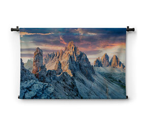 Majestueuze bergrotsen van Italiaanse Alpen