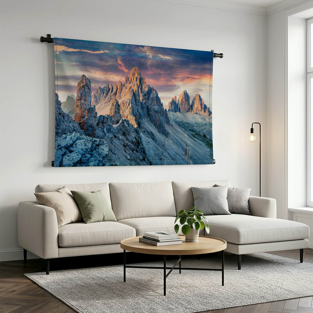 Majestueuze bergrotsen van Italiaanse Alpen