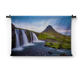 Kirkjufoss waterval in het oosten van IJsland