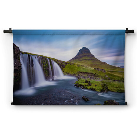 Kirkjufoss waterval in het oosten van IJsland