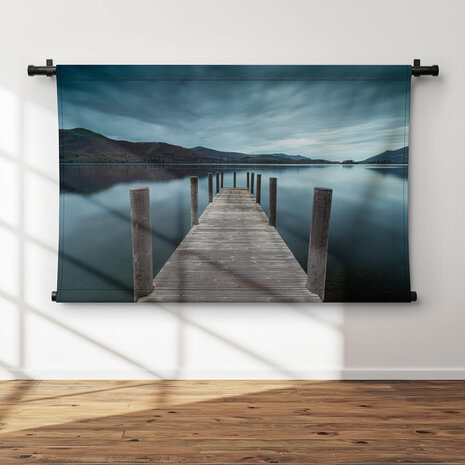 Meer in nationaal park Lake District van Engeland