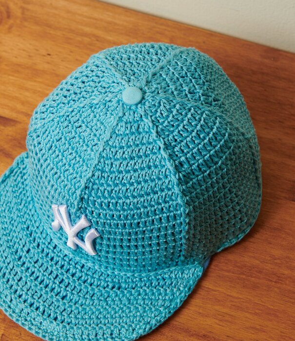 A Form Unseen Yankees Crochet - Tiffany