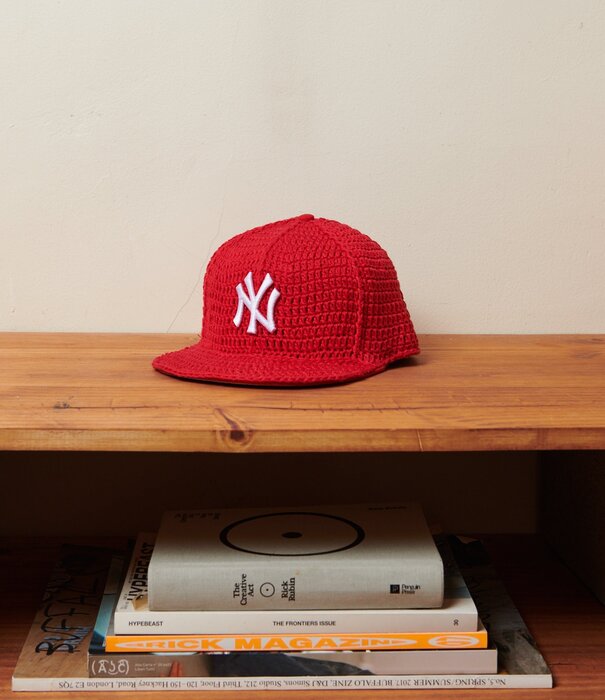 A Form Unseen Yankees Crochet - Red