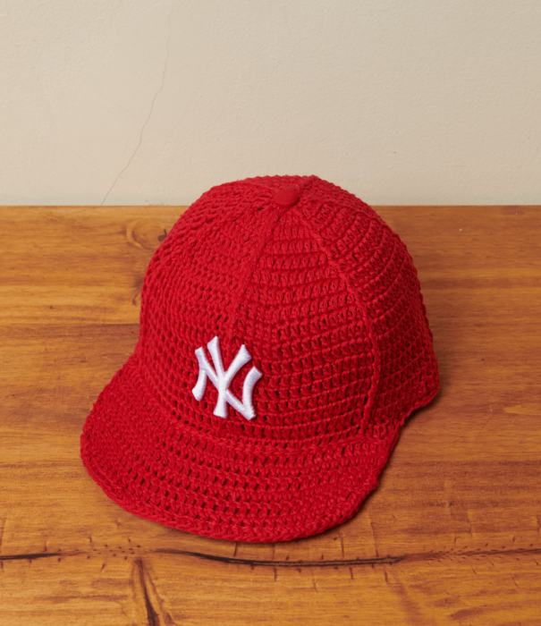 A Form Unseen Yankees Crochet - Red