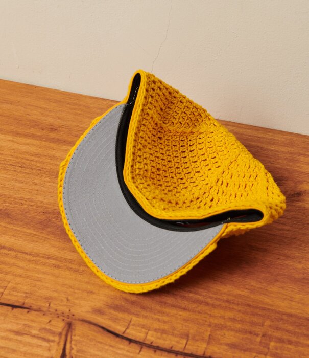 A Form Unseen Yankees Crochet - Canary