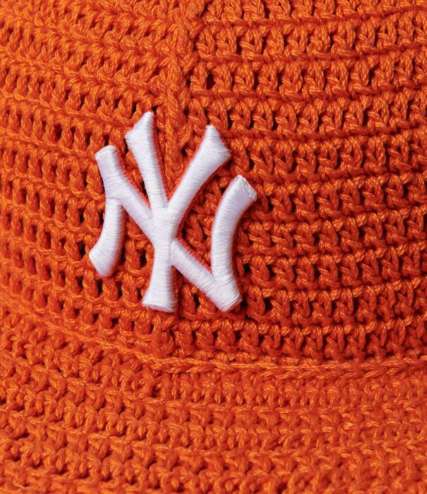 A Form Unseen Yankees Crochet - Orange