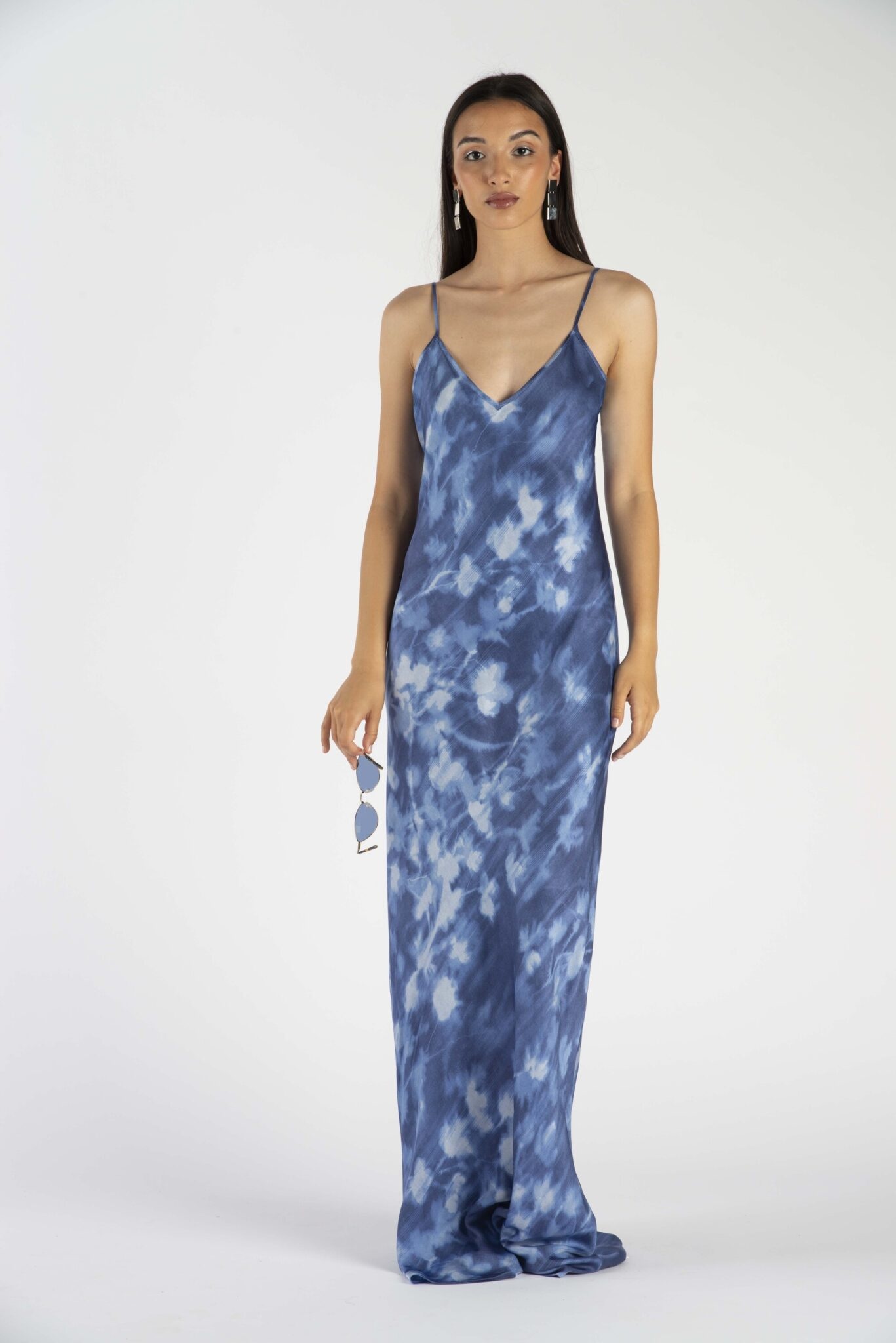 ROBE LONGUE EN SATIN