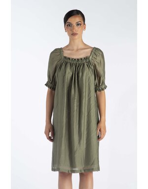 LANACAPRINA ROBE AVEC MANCHES