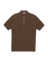 MANUELRITZ Polo perforé marron