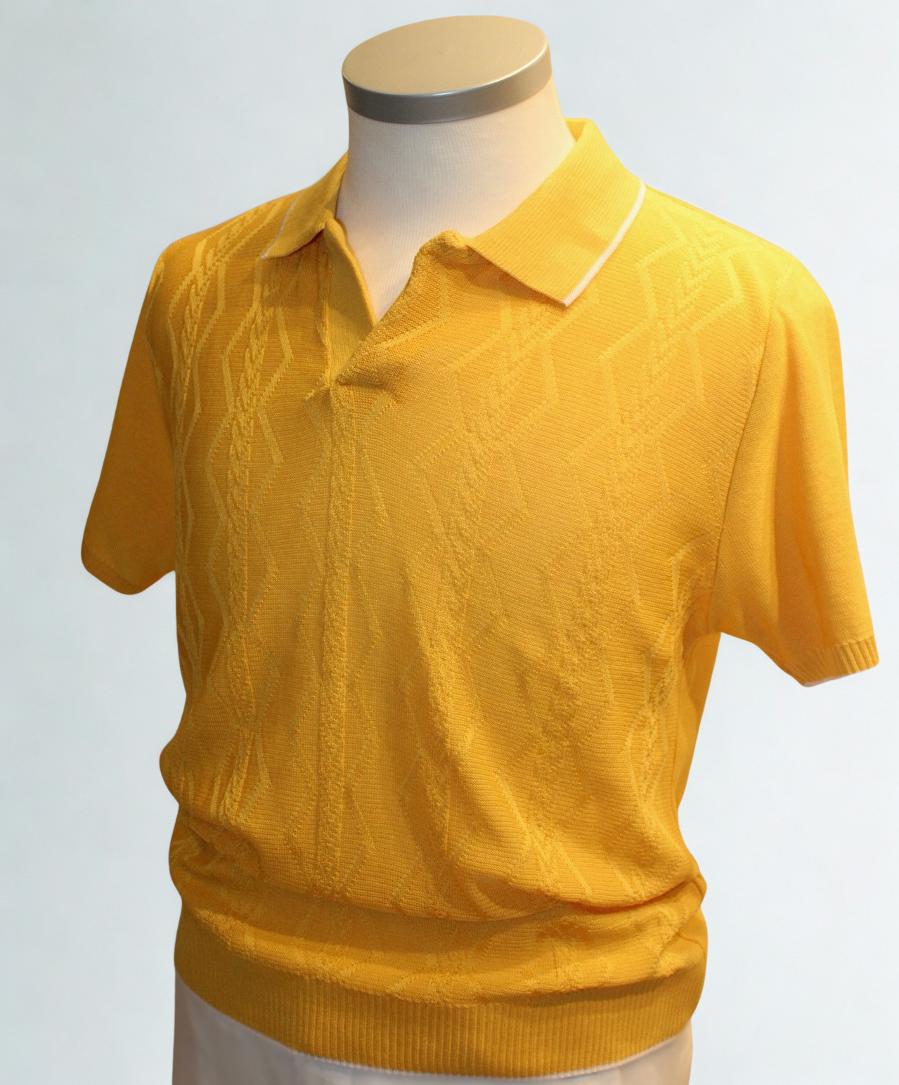 BERNESE Polo col ouvert brodée