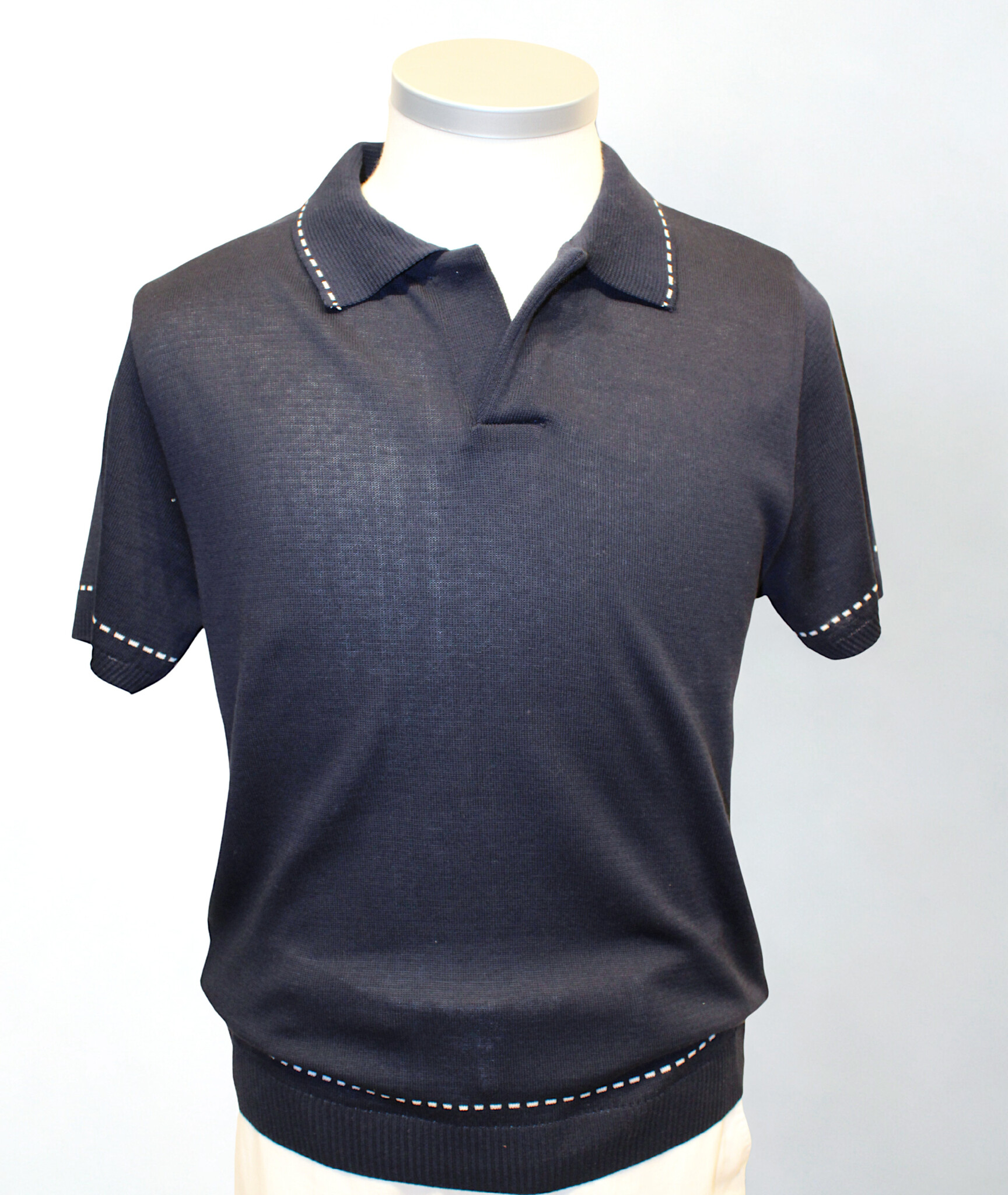 BERNESE Polo col ouvert