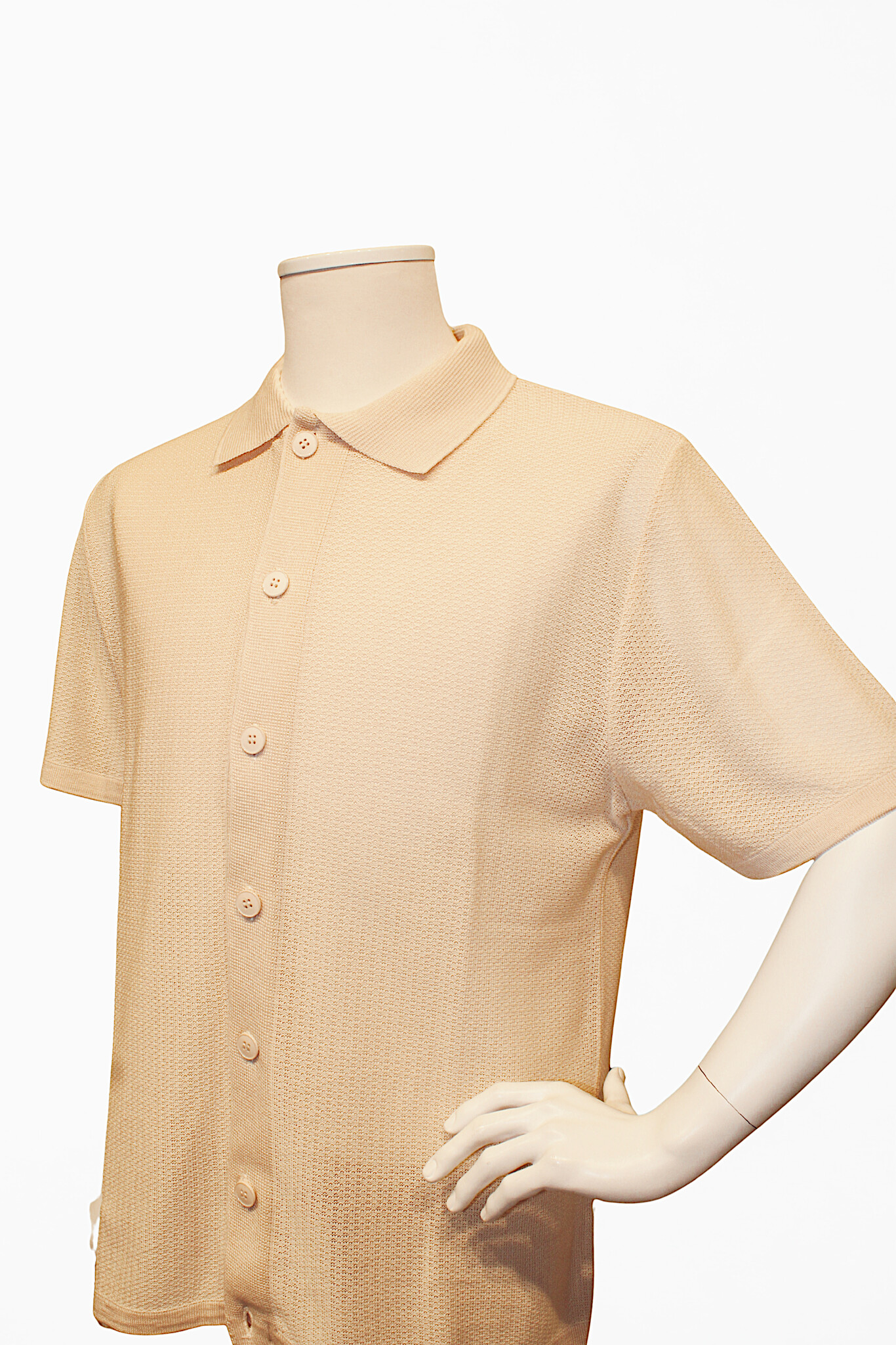 BERNESE Chemise en maille tricot  à manches courtes