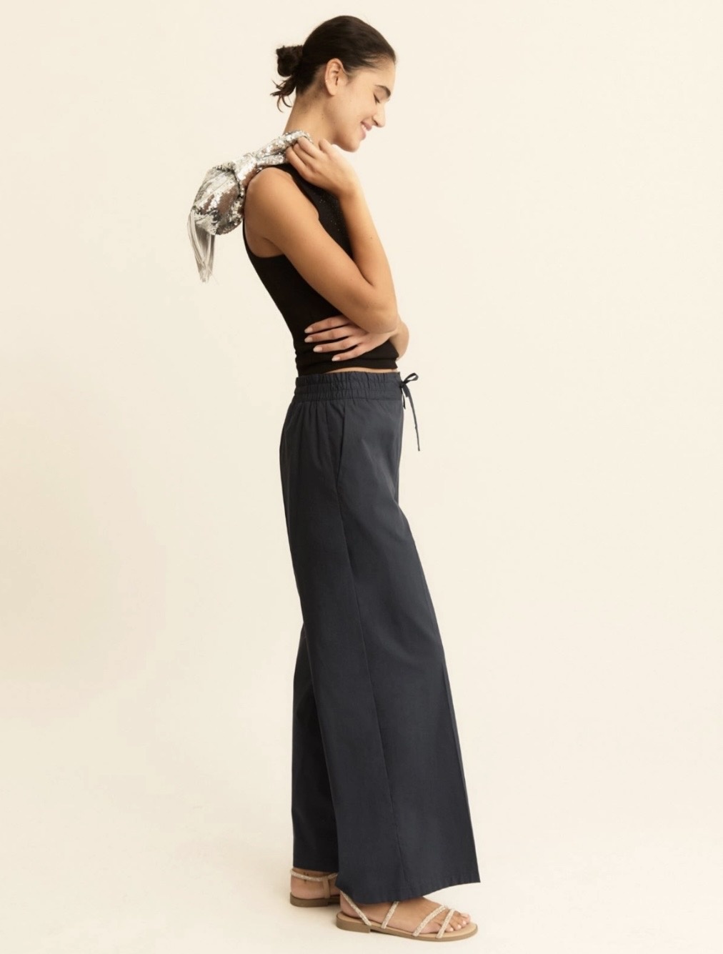 EMME MARELLE PANTALON ÉVASÉ