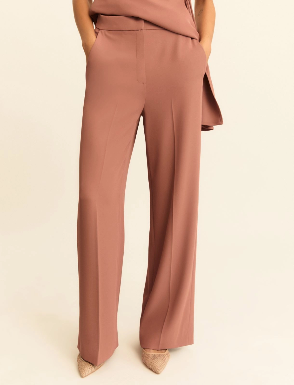 EMME MARELLE ENSEMBLE  CORSET ET PANTALON