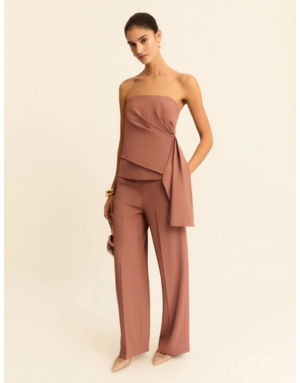EMME MARELLE ENSEMBLE CORSET ET PANTALON