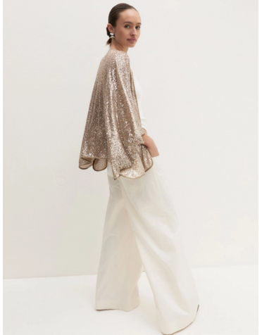 EMME MARELLE KIMONO À PAILLETTES