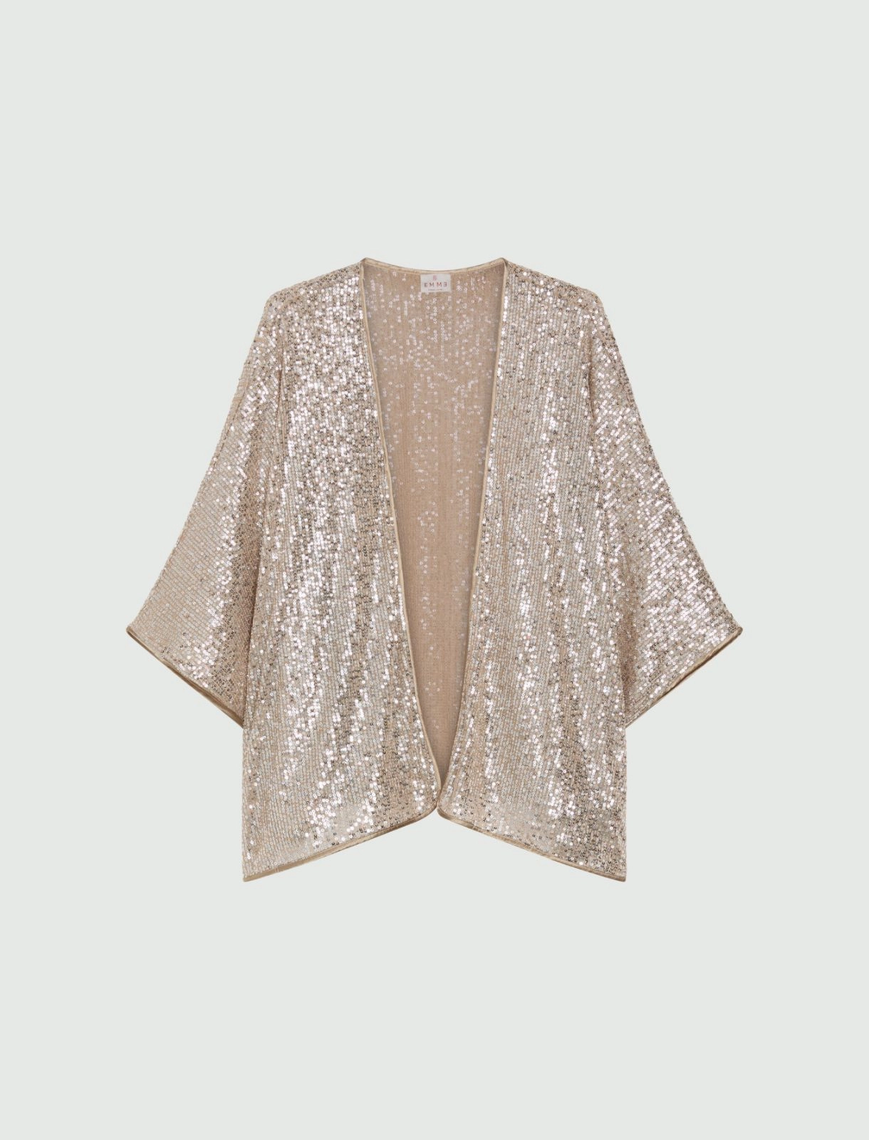EMME MARELLE KIMONO À PAILLETTES
