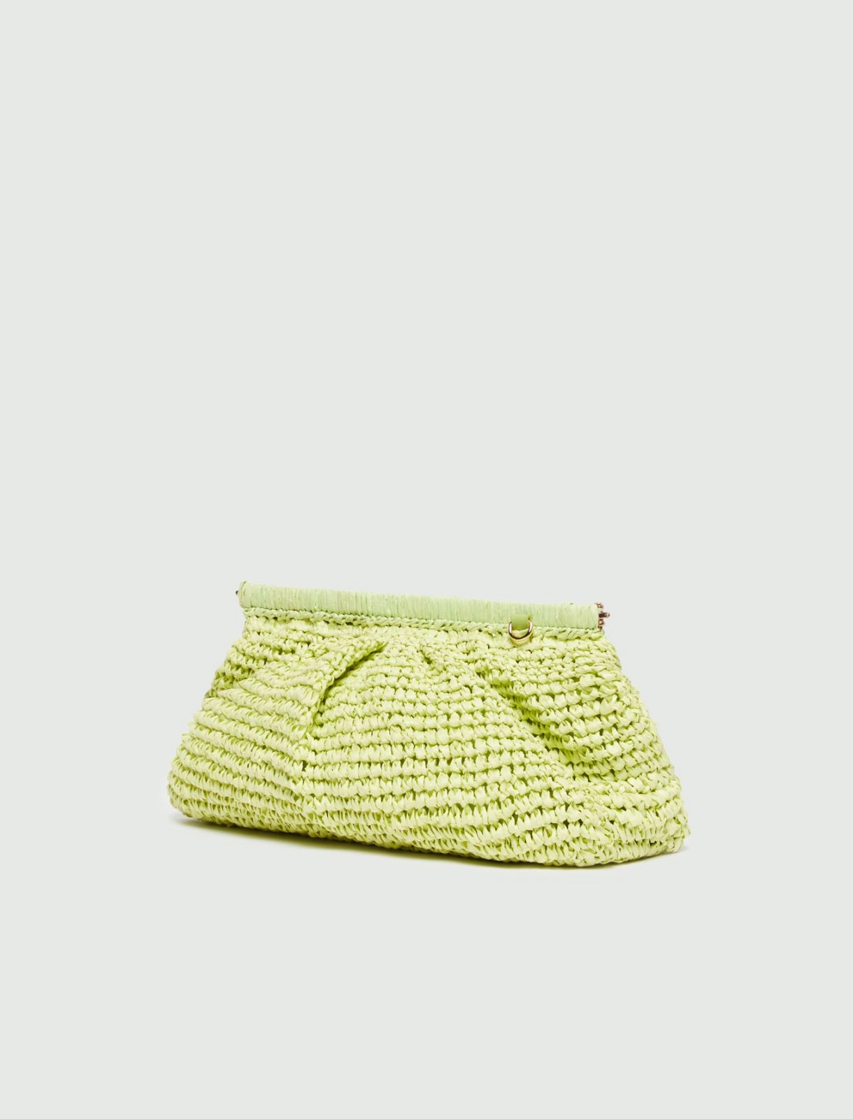 POCHETTE EN RAPHIA