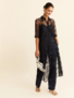 EMME MARELLE Ensemble Dentelle & Débardeur Satin