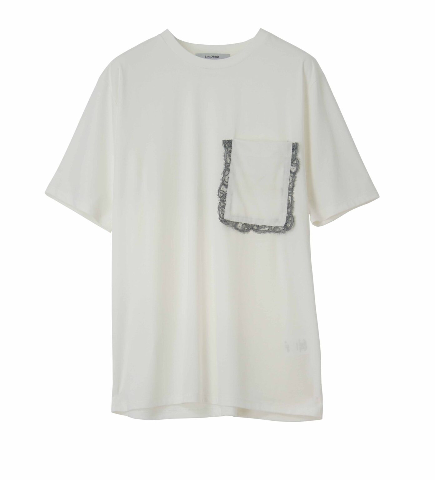 LANACAPRINA T-shirt Poche Fantaisie