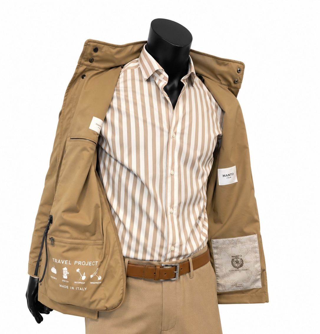 MANTO ITALIA Veste saharienne
