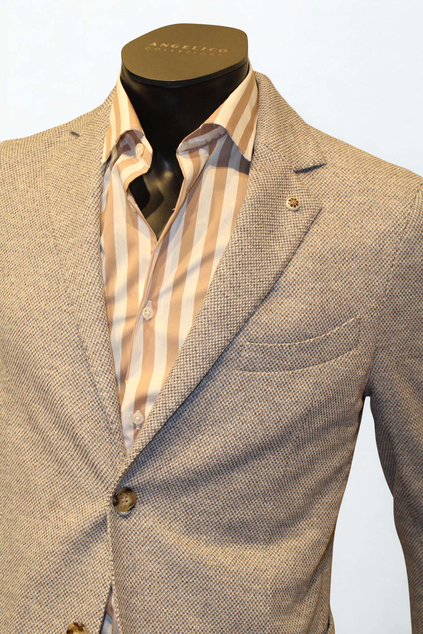 LUCA BERTELLI BLAZER pied de poule