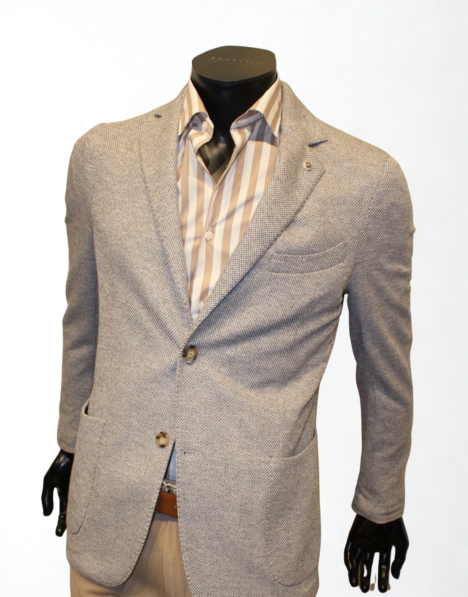 LUCA BERTELLI BLAZER pied de poule
