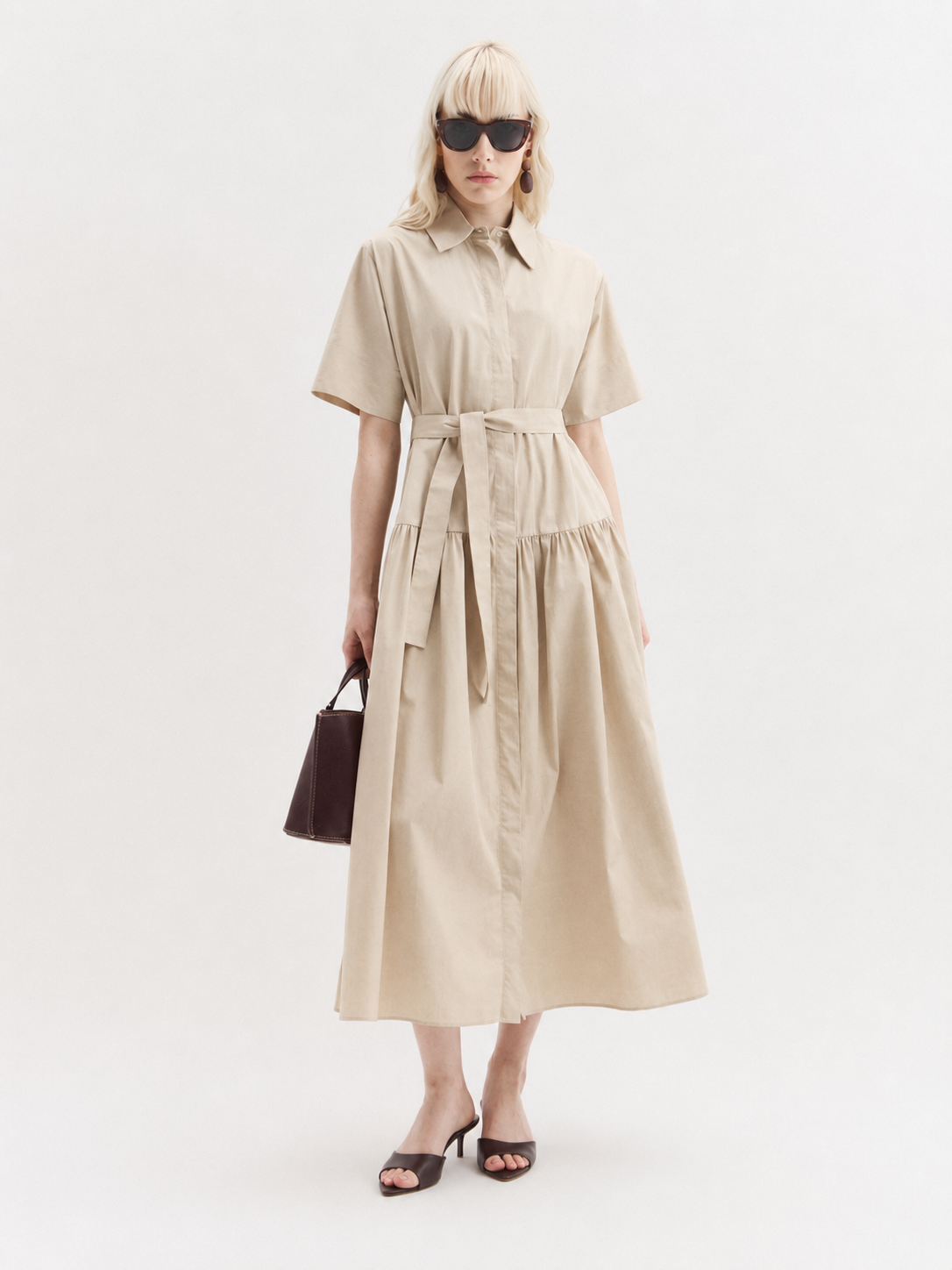 EMME MARELLE Robe chemise longue