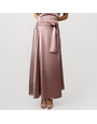 EMME MARELLE Jupe longue en satin