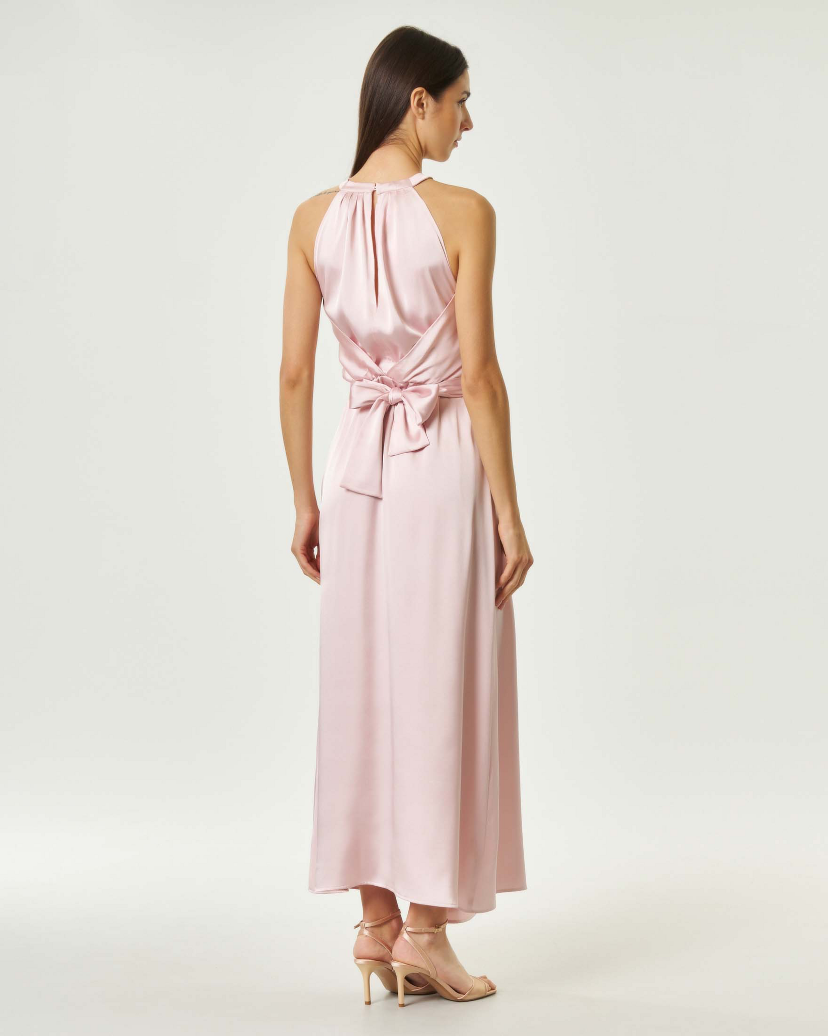 EMME MARELLE Robe longue en satin