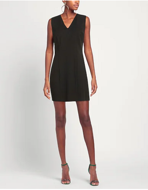 LANACAPRINA Mini Robe noire